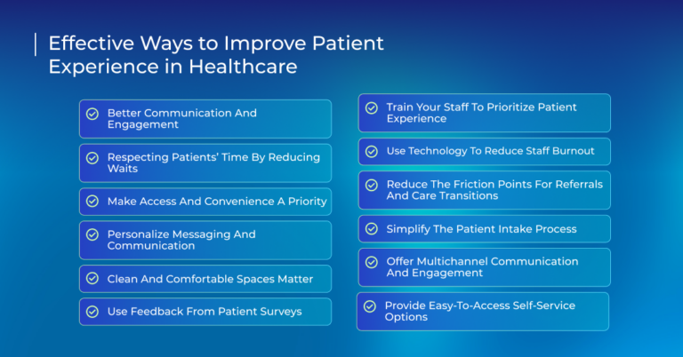 How to Improve Patient Experience in Healthcare: Strategies That Work ...