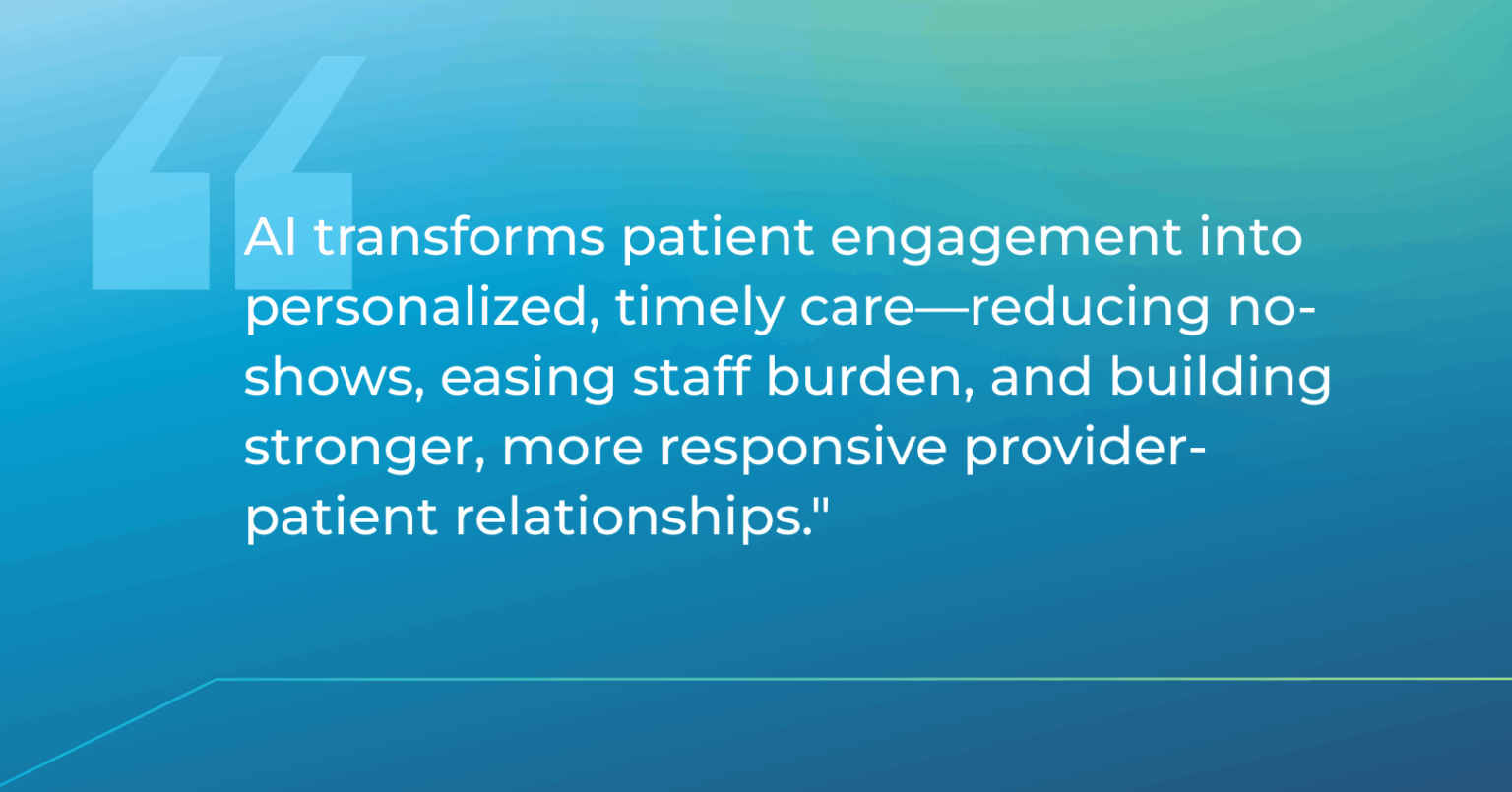Role of AI in Patient Engagement in Improving Care and Satisfaction ...